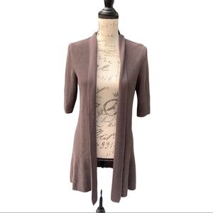 Eileen Fisher Gray Knit Duster size Small